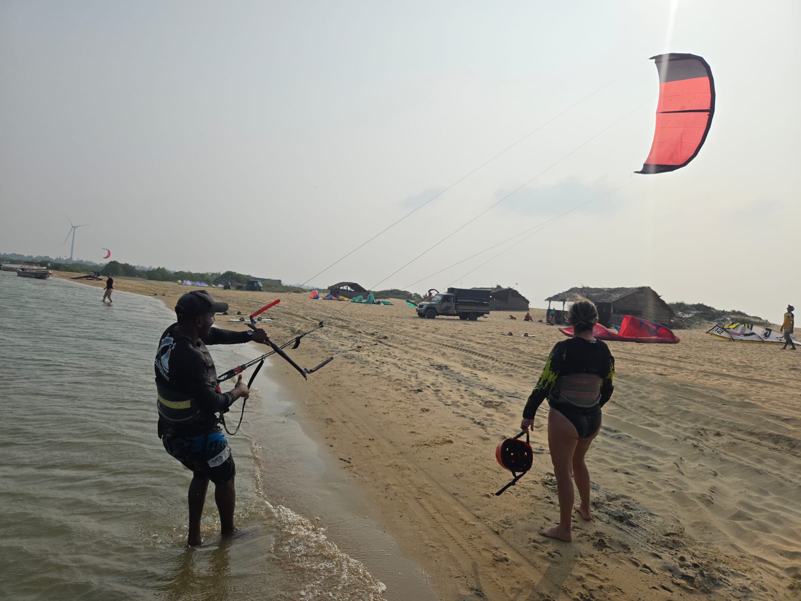 Kitesurfing gear rentals